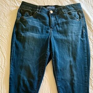Democracy Dark Blue size 16 skinny jeans